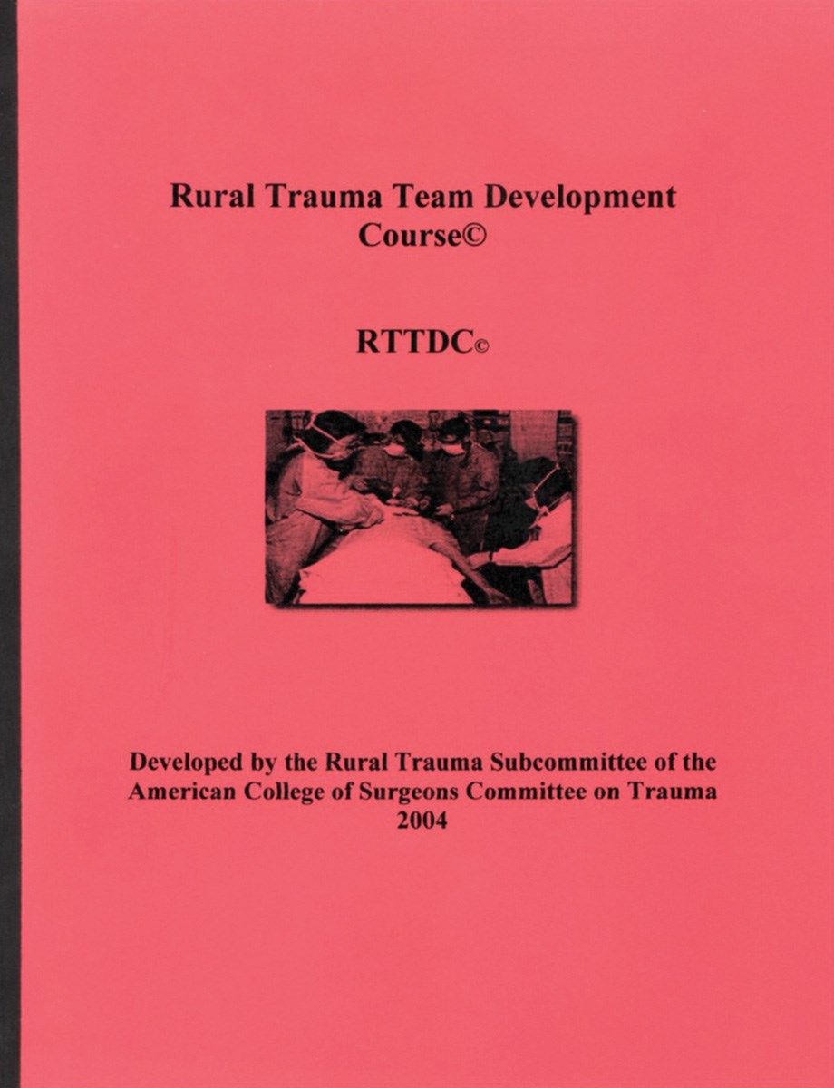 Photo of the RTTDC book