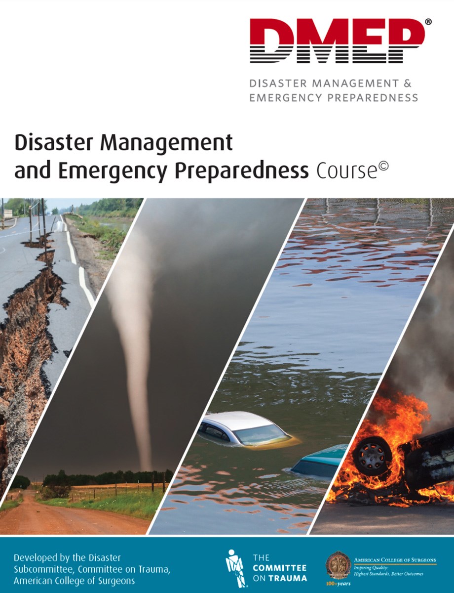 2006 cover of DMEP manual showcasing disaster situations