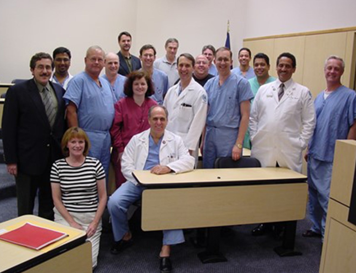 Photo of first ATOM course