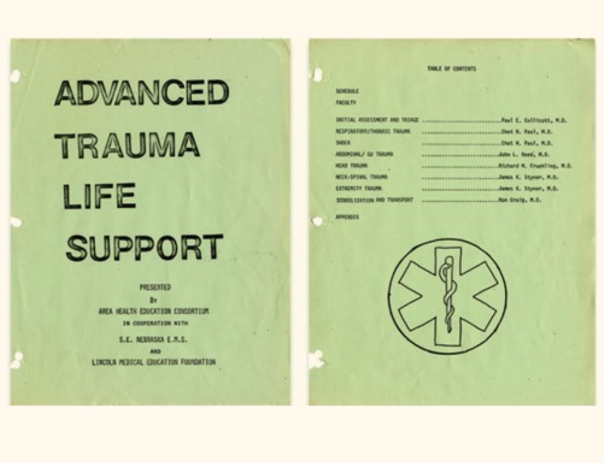 Cover of ATLS first manual